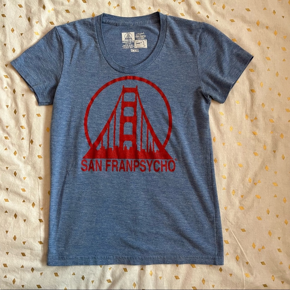 San Franpsycho Tee size small